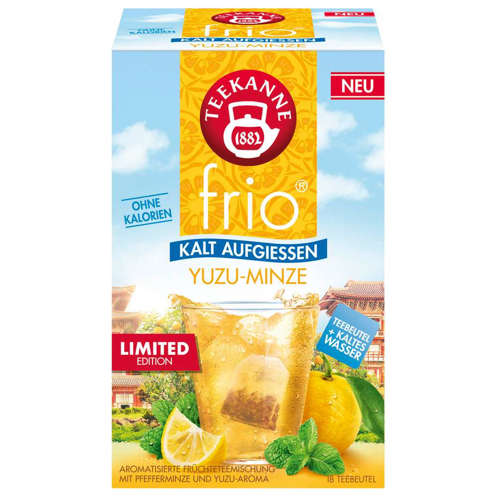 Teekanne Instant tea frio, yuzu mint