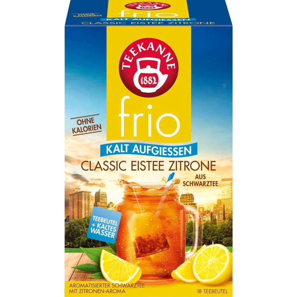 Teekanne Instant tea drink frio, Classic iced tea lemon