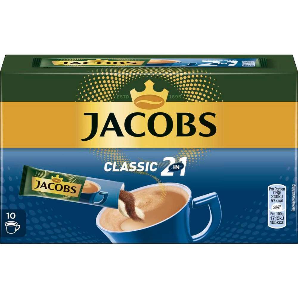 Jacobs Instant coffee 2 in 1, portion sticks
