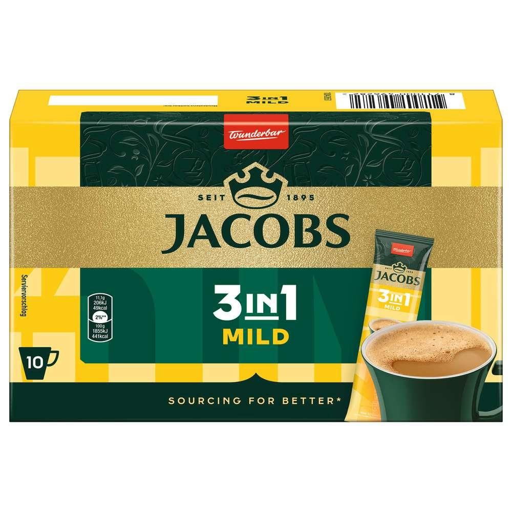 Jacobs Instant coffee 3in1 Classic, portion sticks