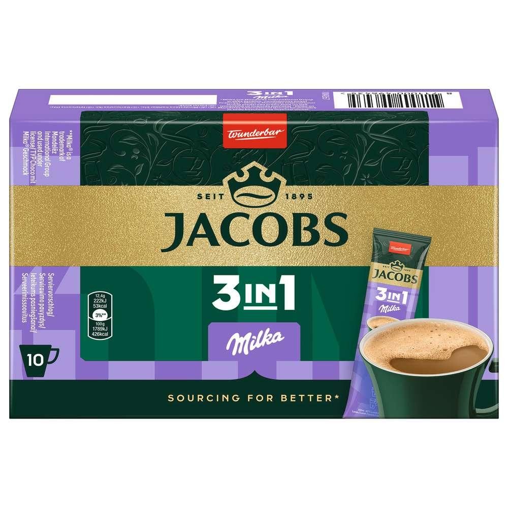 Jacobs Instant coffee 3in1 Milka, portion sticks