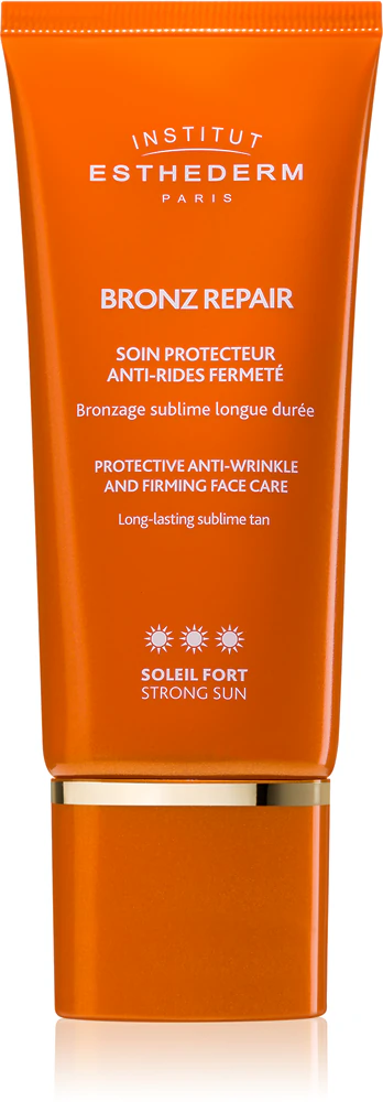 Institut Esthederm Bronz Repair Protective Anti-Wrinkle and Firming Face Care firming anti-wrinkle cream for the face with high UV protection