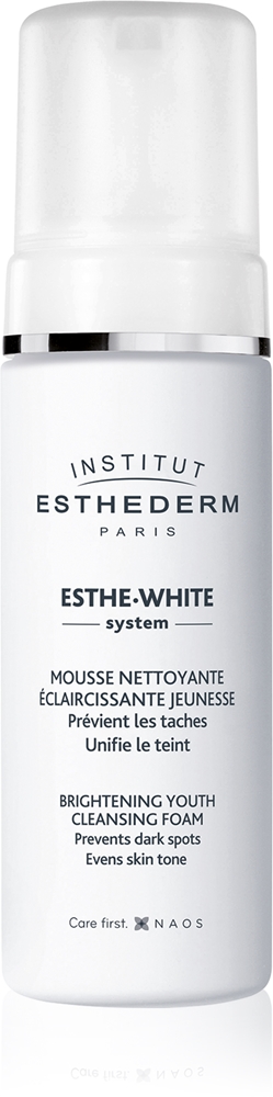 Institut Esthederm Esthe White Brightening Youth Cleansing Foam Cleansing foam with bleaching effect