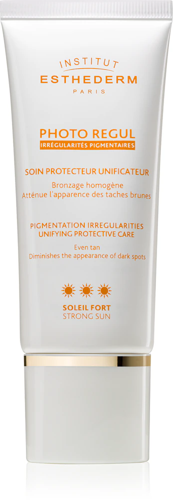 Institut Esthederm Photo Regul Pigmentation Irregularities Unifying Protective Care harmonizing care for hyperpigmented skin with high UV protection