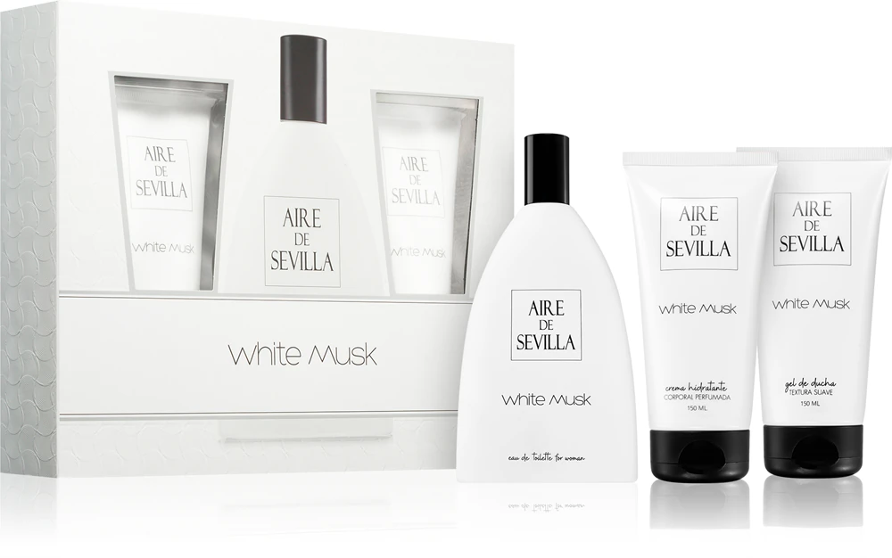 Instituto Español Aire De Sevilla White Musk Gift Set for Women