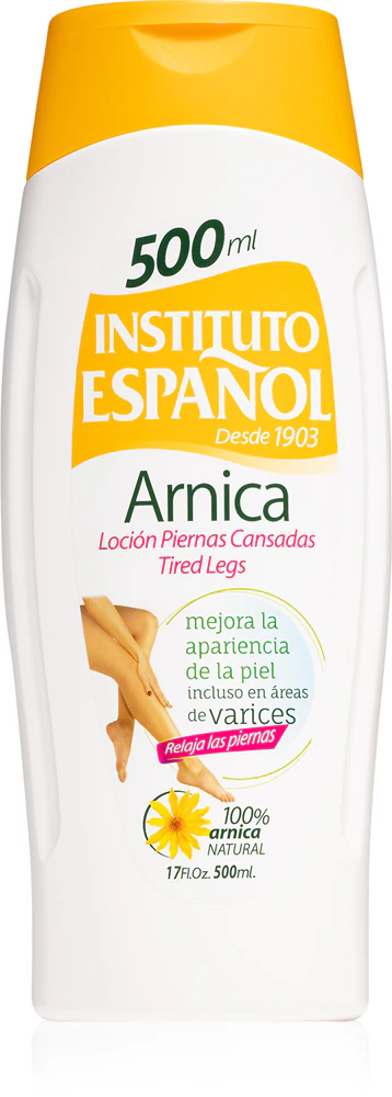 Instituto Español Arnica body lotion for exhausted legs