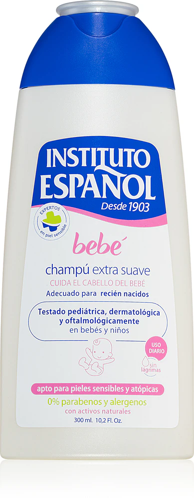 Instituto Español Bebé gentle shampoo for newborns and children