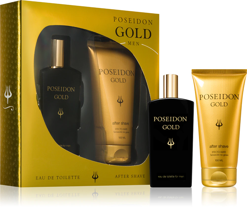 Instituto Español Poseidon Gold Gift Set for Men