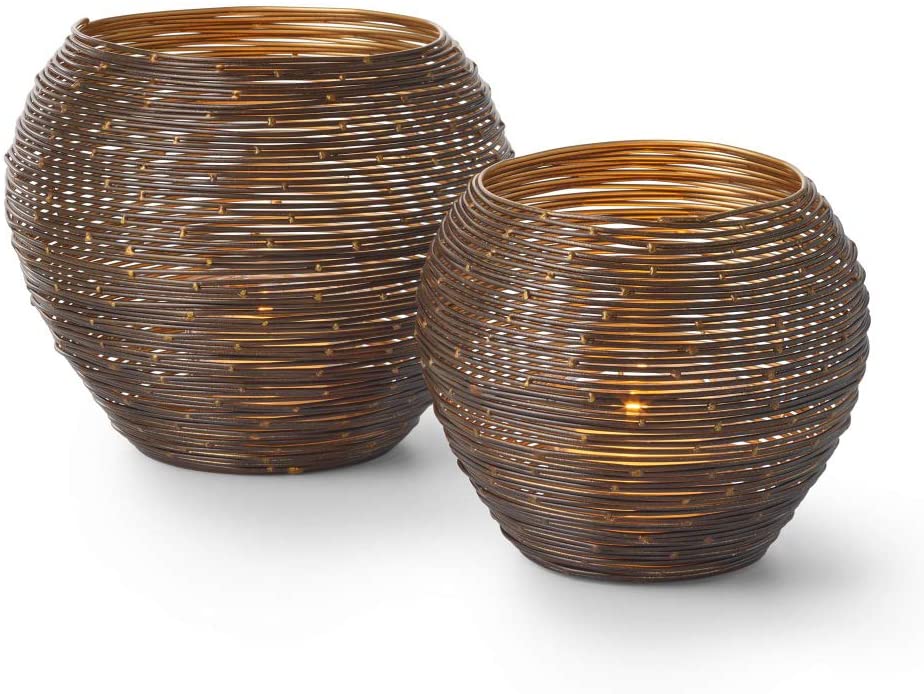 Philippi Kigali Tea Light Holder with Glass Insert, S