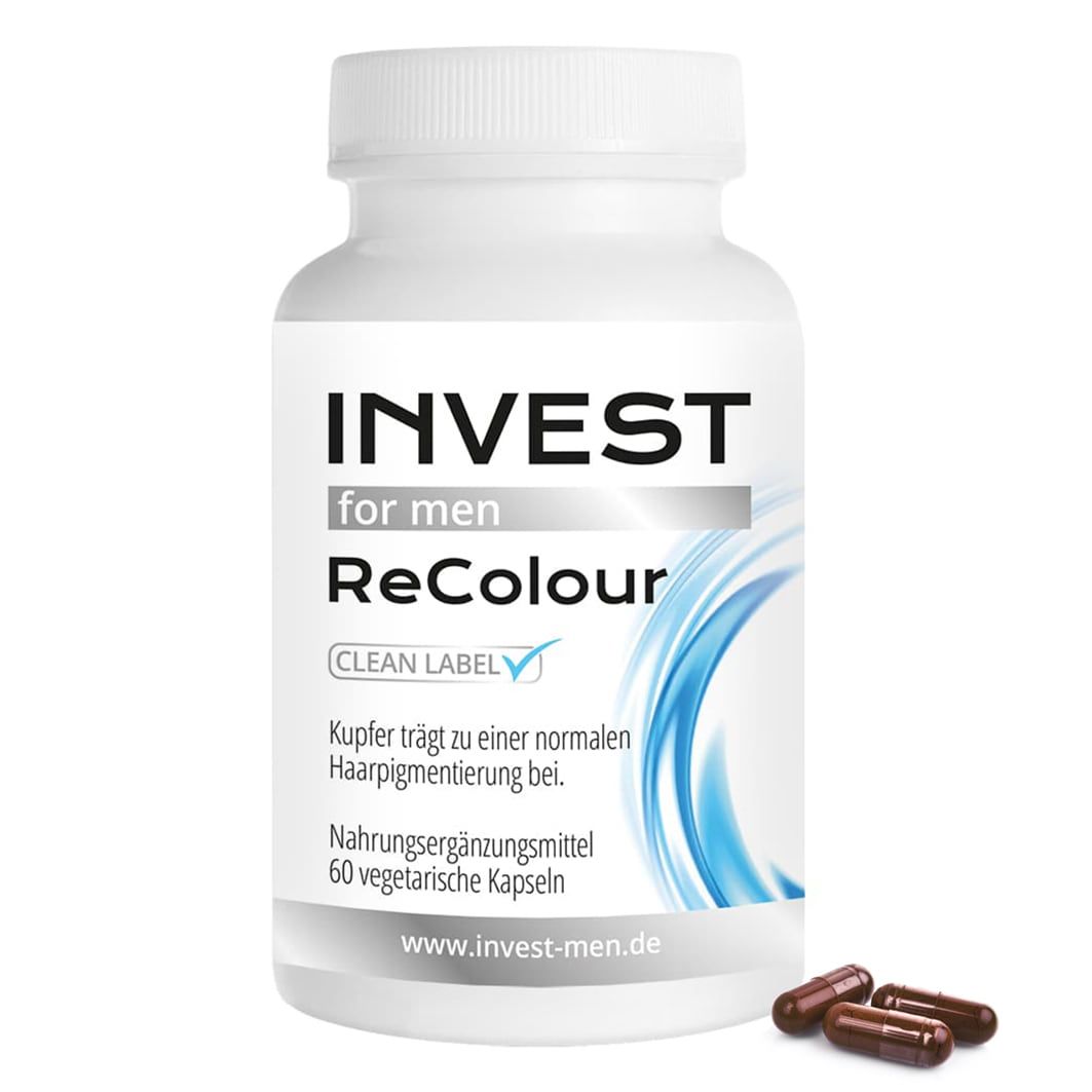 INVEST MEN  ReColour Kapseln mit MELATINE® 60 St