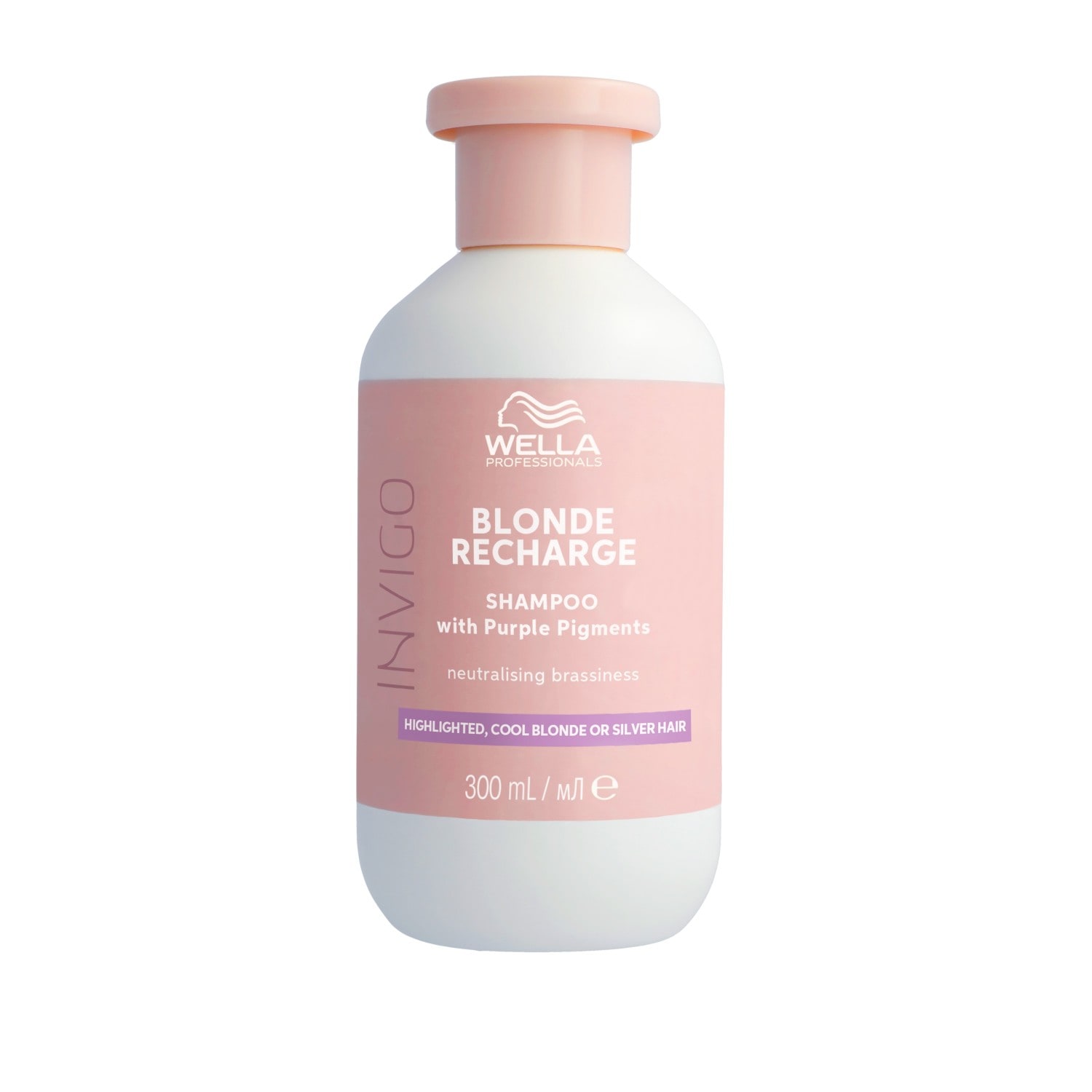 Wella Professionals INVIGO Blonde Recharge with Purple Pigments - Highlighted, Cool Blonde or Silver Hair