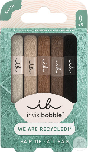 Invisibobble hair ties mocha 5 pieces