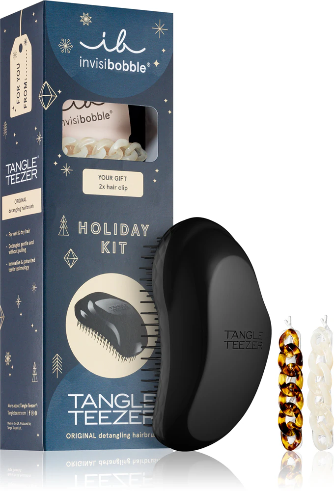 invisibobble x Tangle Teezer Holiday Kit Set (for a perfect hair look) II.