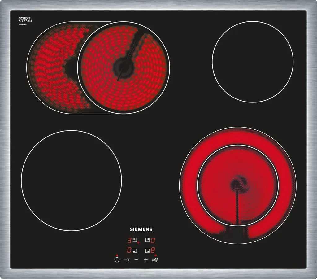 Siemens iQ300 ET645HN17E Glass ceramic cooktop (self-sufficient)