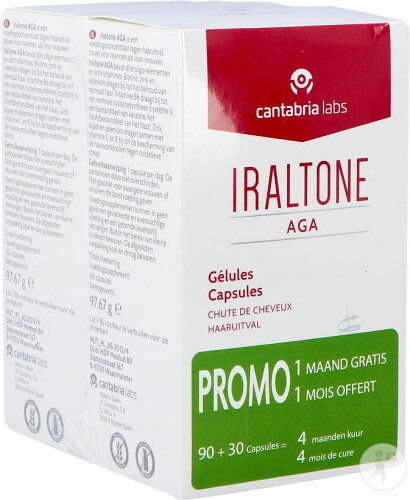 Iraltone AGA Duopack 2x60 Capsules