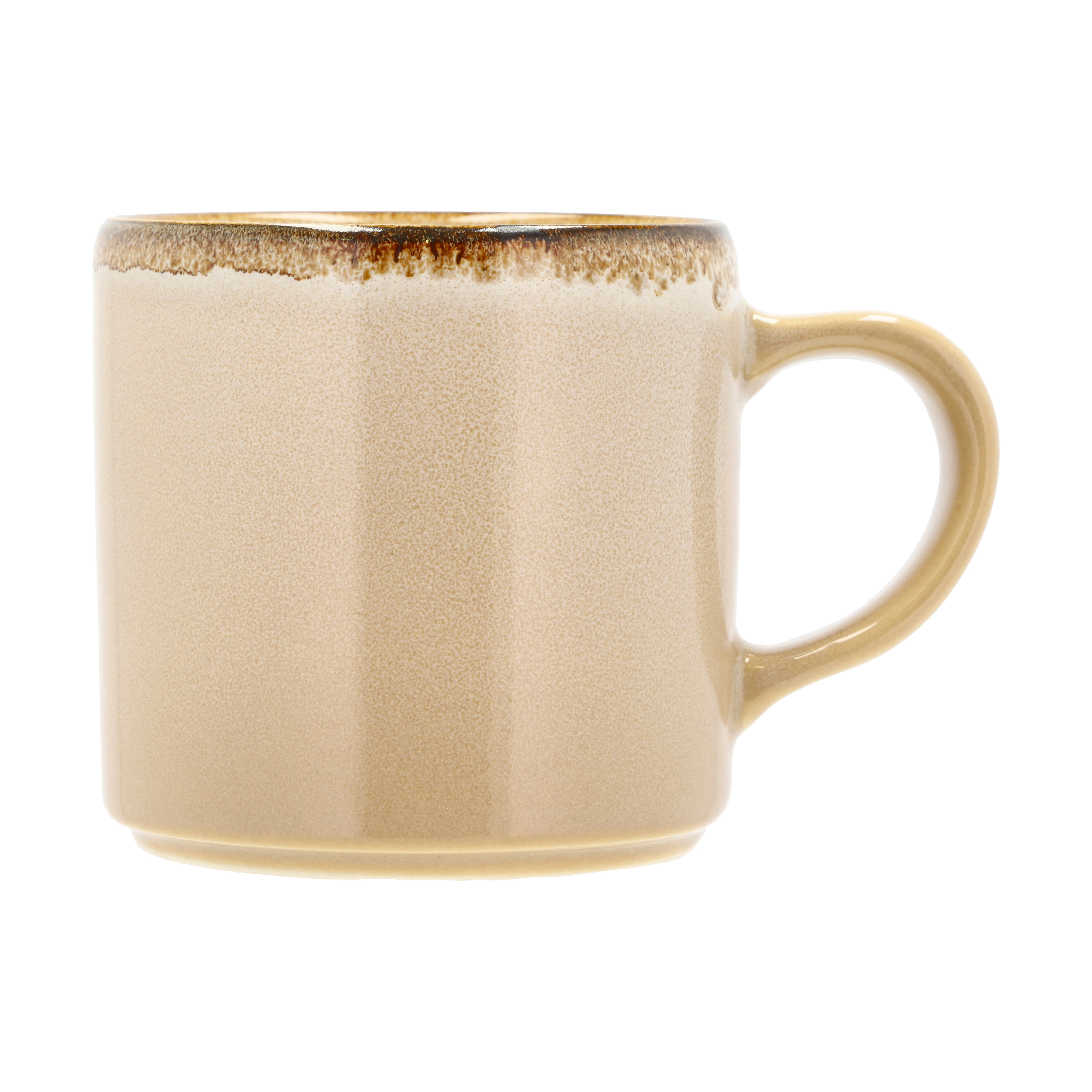 Villa Collection Iris Cup with Handle 40 cl, Cream White