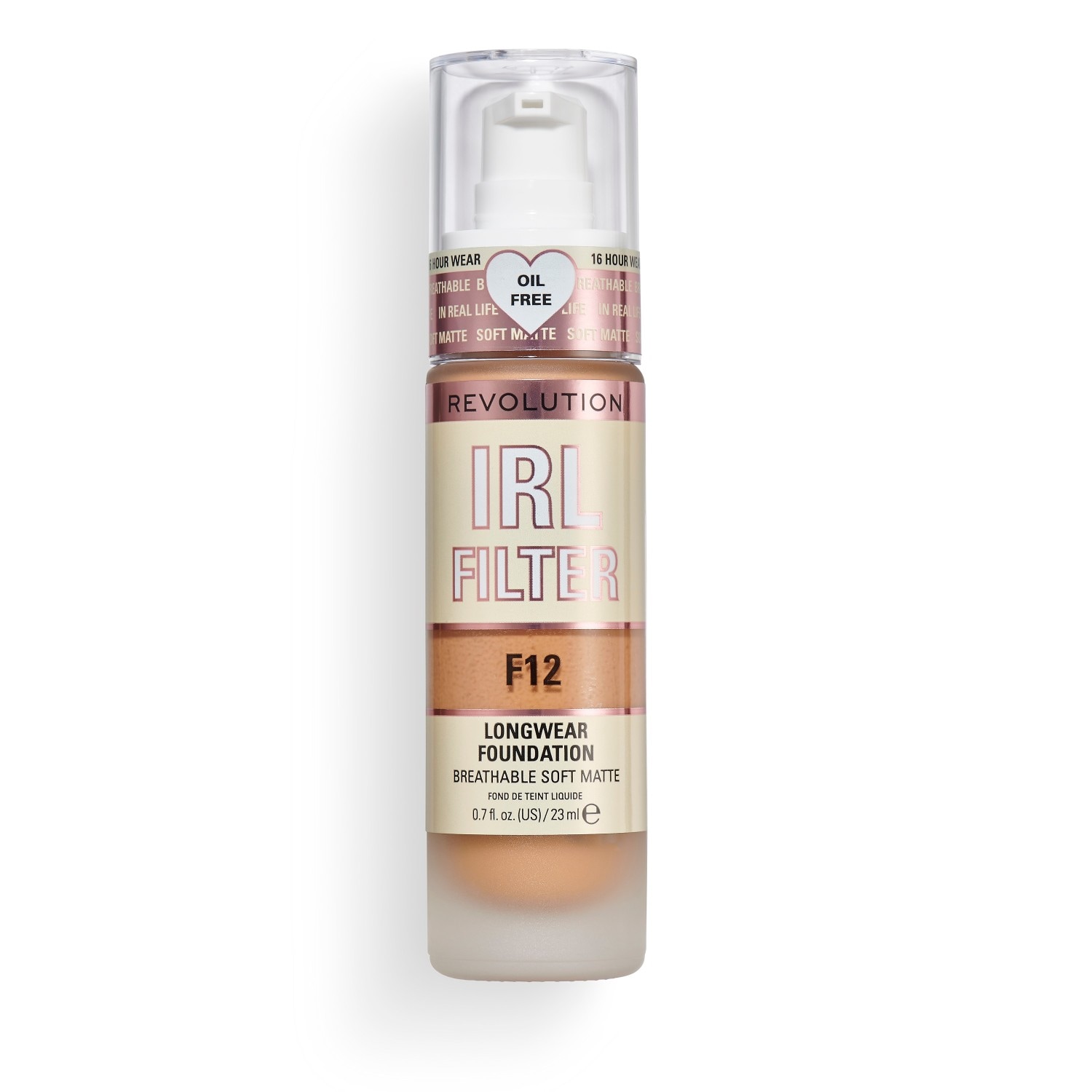 Revolution IRL Filter Longwear Foundation, F12