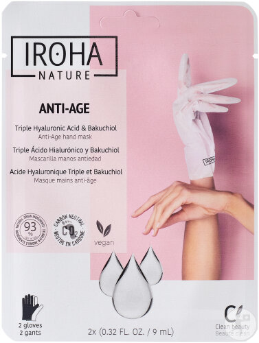 Iroha Nature Anti-Aging Hand Mask 1 pair