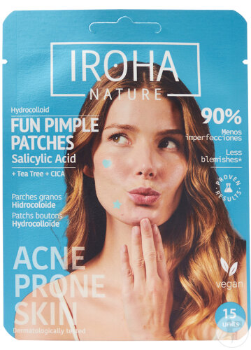 Iroha SOS Pimple Patches Fun 15 Pieces