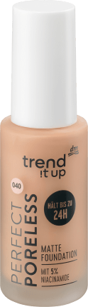trend !t up Foundation Perfect Poreless Matte 040 Rose Beige, 30 ml