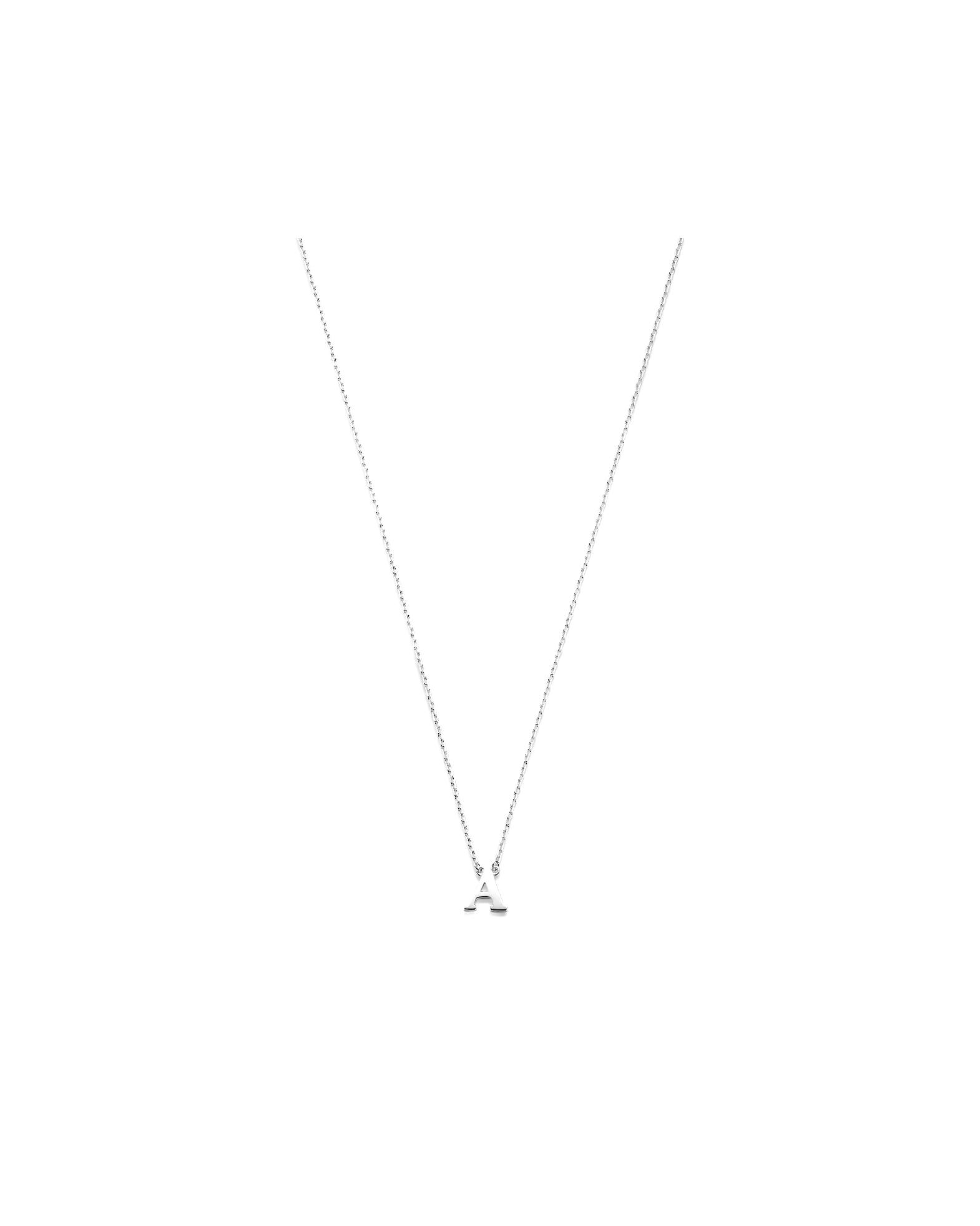 Isabel Bernard necklace chain Isabel Bernard Saint Germain Chloé - 585 white gold letters A - Z