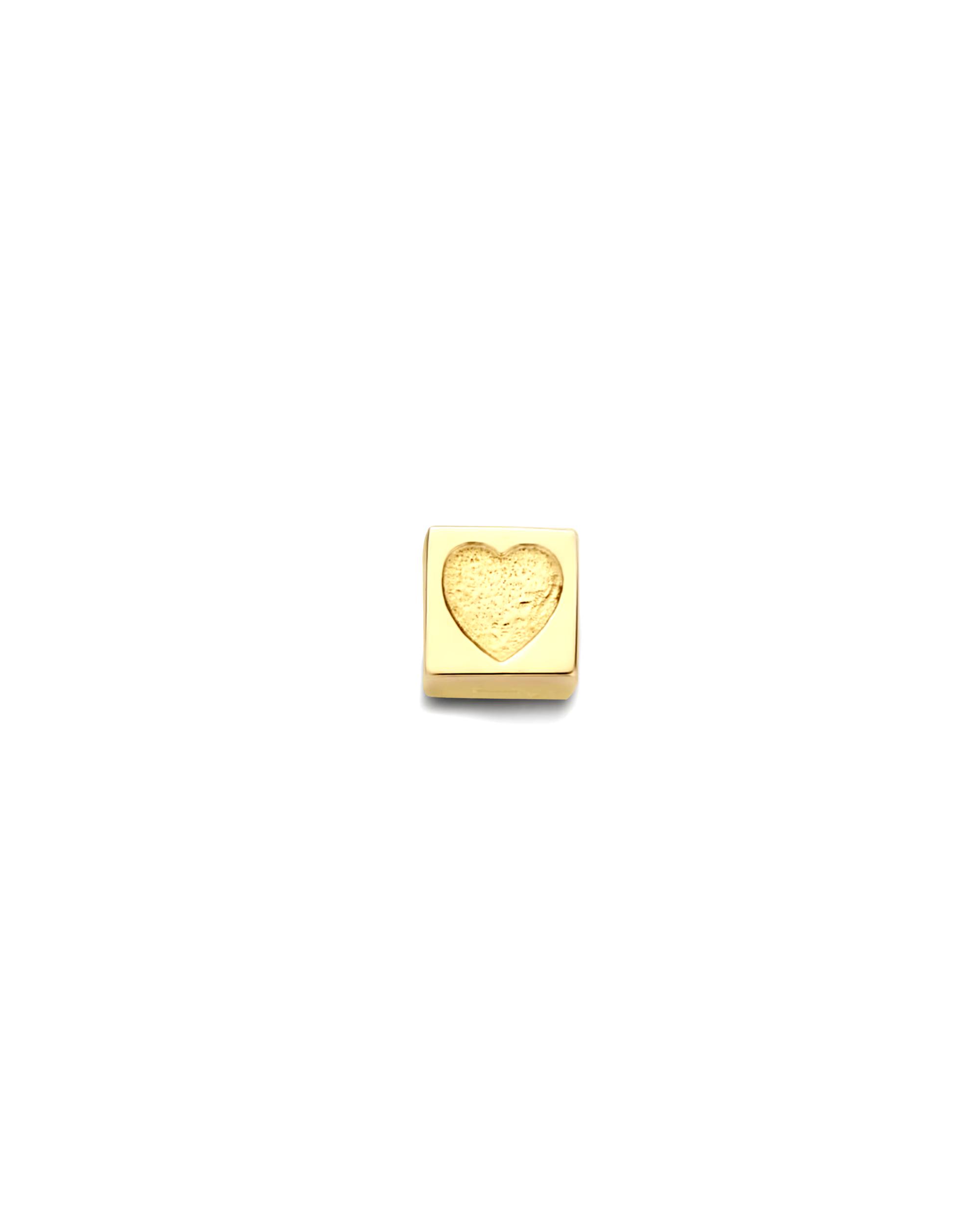 Isabel Bernard jewelry pendant Le Carré Charm - 585 gold / 14 carat gold