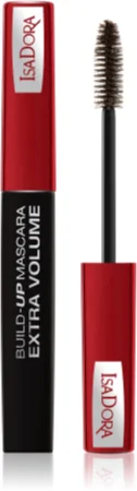 IsaDora Build Up Mascara Extra Volume Mascara for XXL volume Farbton 02 Dark Brown 12 ml