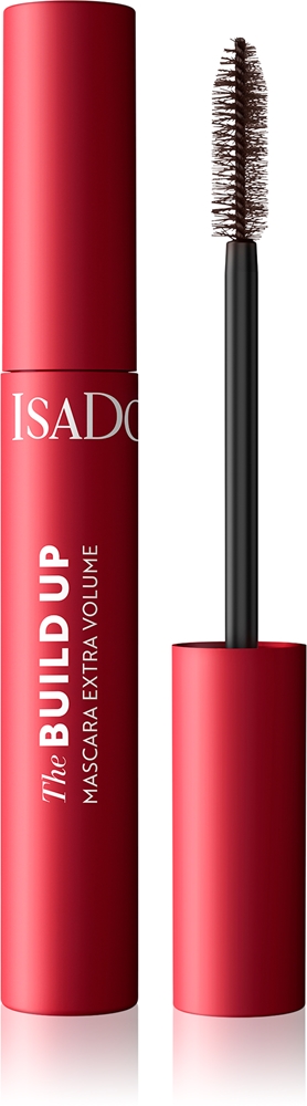 IsaDora Build Up Mascara Extra Volume Mascara for XXL volume Farbton 02 Dark Brown 10 ml