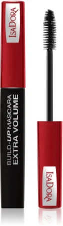 IsaDora Build Up Mascara Extra Volume Mascara for XXL volume Farbton 01 Super Black 12 ml