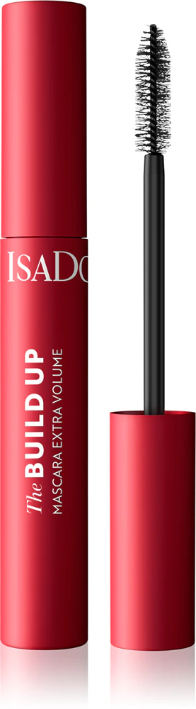 IsaDora Build Up Mascara Extra Volume Mascara for XXL volume Farbton 01 Super Black 10 ml