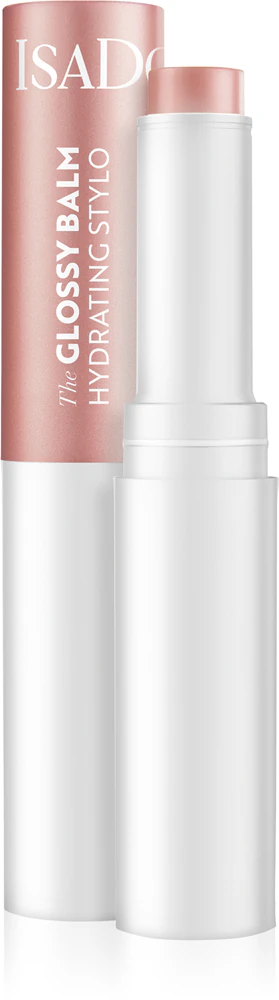 IsaDora Glossy Balm Hydrating Stylo moisturizing, tinting lip balm Farbton 41 Pink Silk 1,6 g