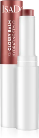 IsaDora Glossy Balm Hydrating Stylo moisturizing, tinting lip balm Farbton 44 Rosewood 1,6 g