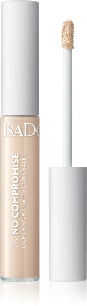 IsaDora No Compromise Lightweight Matte Concealer opaque cream corrector Farbton 1NW 10 ml