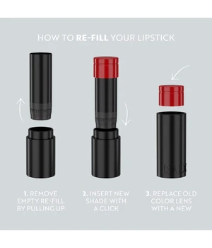 IsaDora Perfect Moisture Lipstick Refill, Nr. 230 - Blackberry Mood