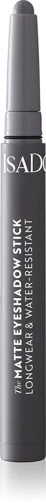 IsaDora The Eyeshadow Stick Matte long-lasting eyeshadow in stick form with a matte effect Farbton 64 Smoky Grey 1,2 g