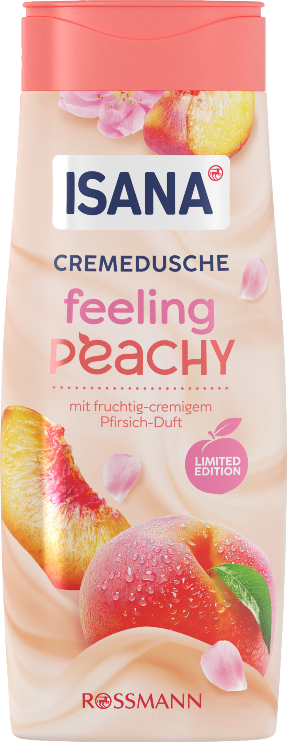 ISANA Cream Shower Feeling Peachy 300 ml