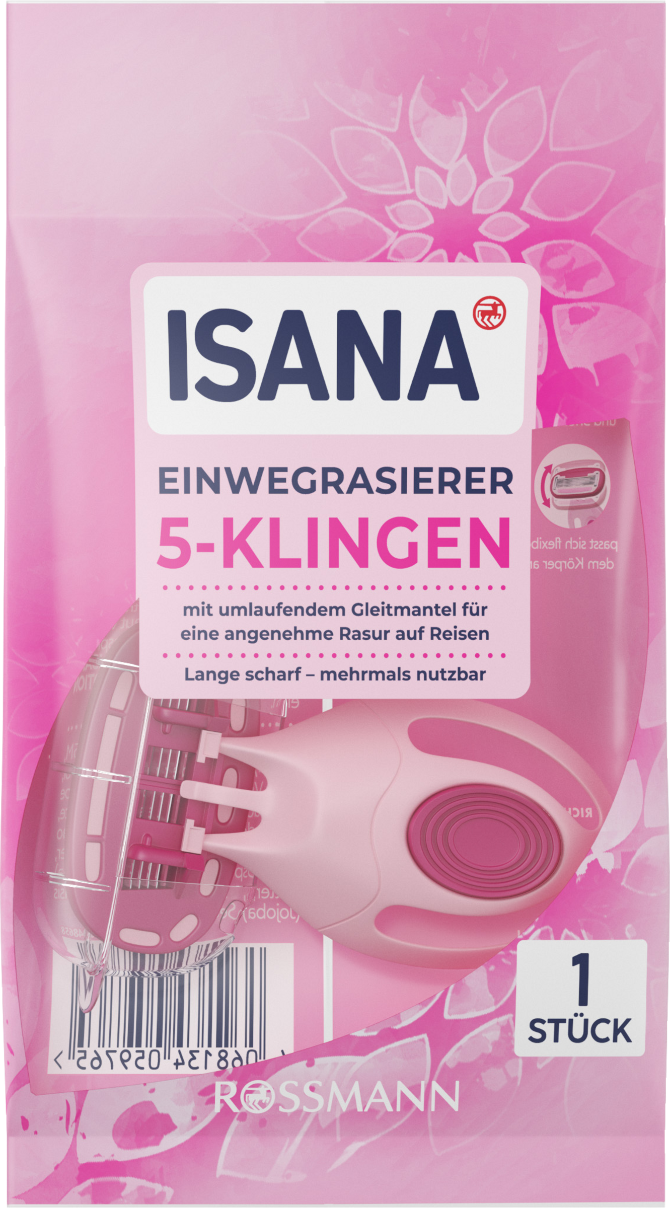 ISANA Disposable Razor 5 Blades