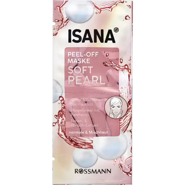 ISANA Peel-Off Maske Pink Pearl