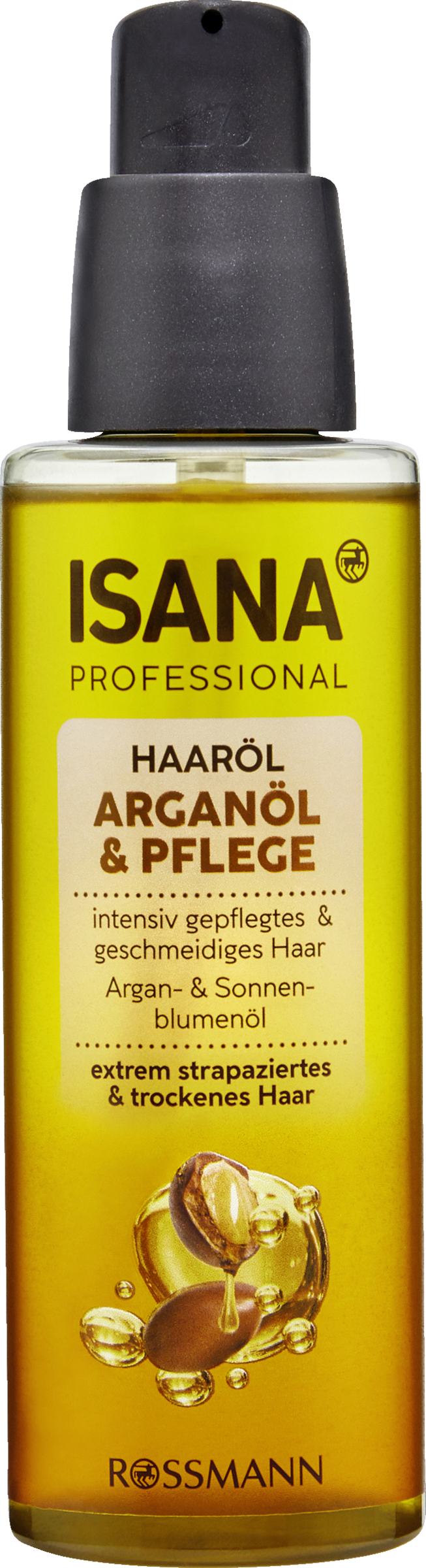 ISANA PROFESSIONAL Hair Oil Argan Oil & Care 100 ml