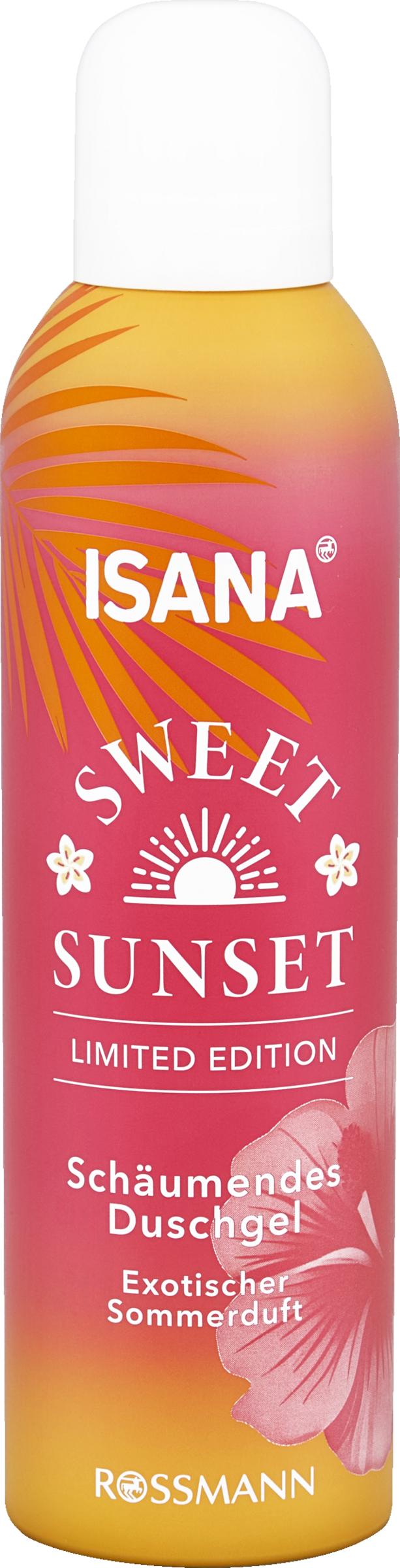 ISANA Foaming Shower Gel Sweet Sunset 200 ml