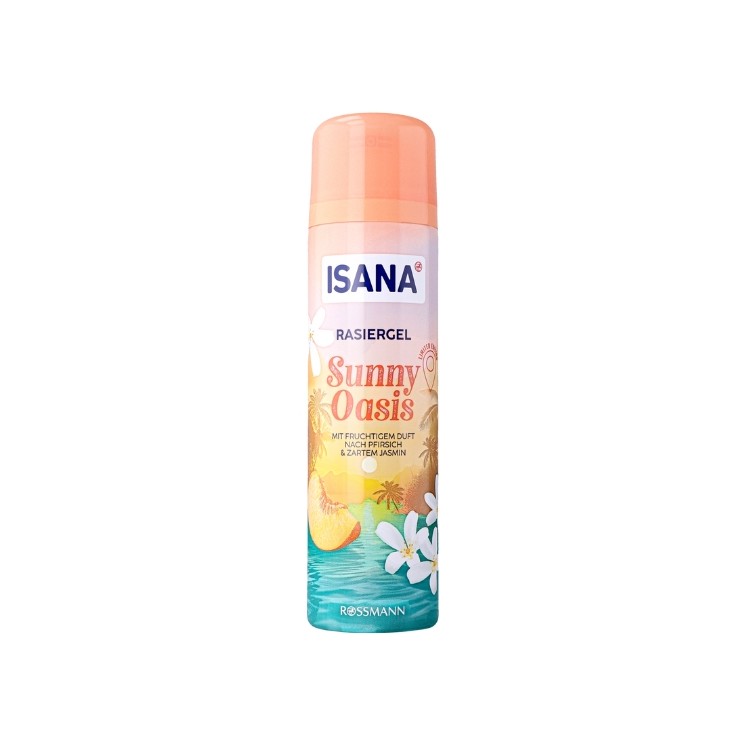 Isana Sunny Oasis Shaving Gel 200 ml