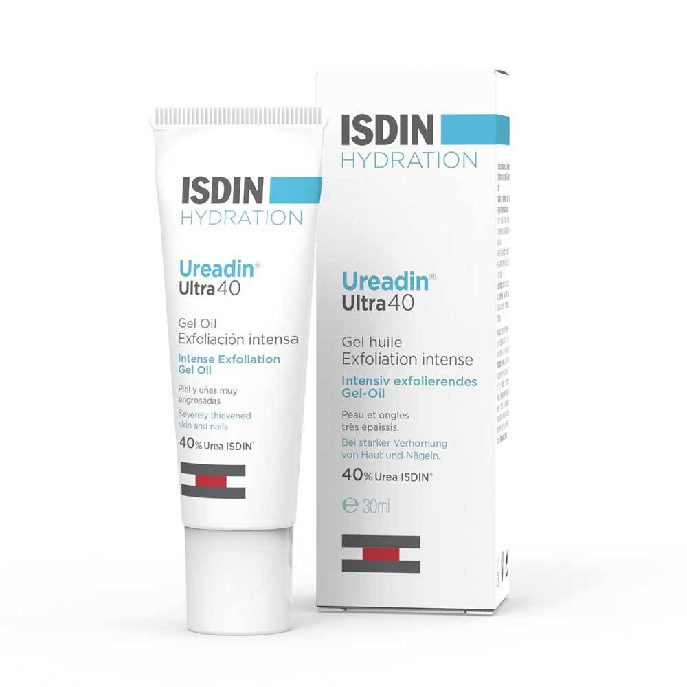 ISDIN UREADIN® Ultra40 Intensive exfoliating gel oil for heavily callused skin and nails 30 ml