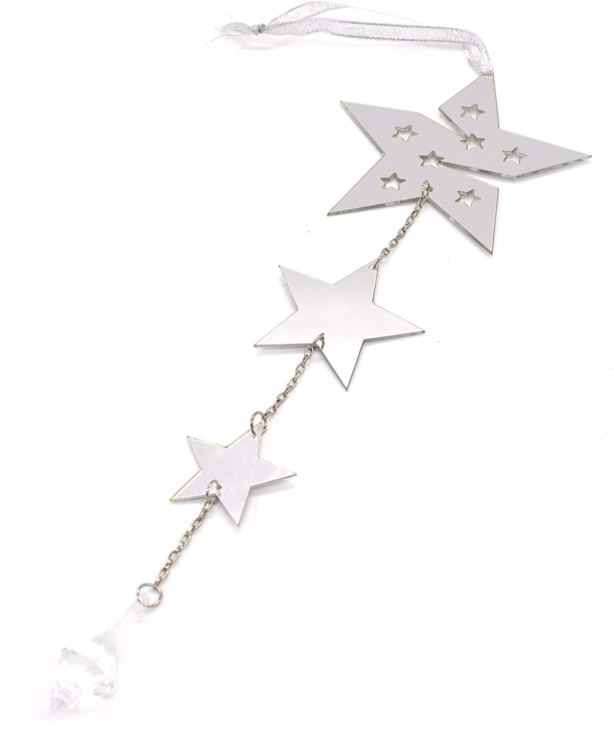 DARO DEKO Daro Decorative Acrylic Hanging Stars 30 Cm
