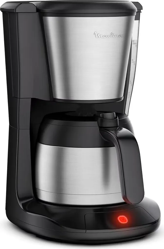 Insulated coffee machine for 8 cups, 800 W, black Moulinex FT5S0DE0