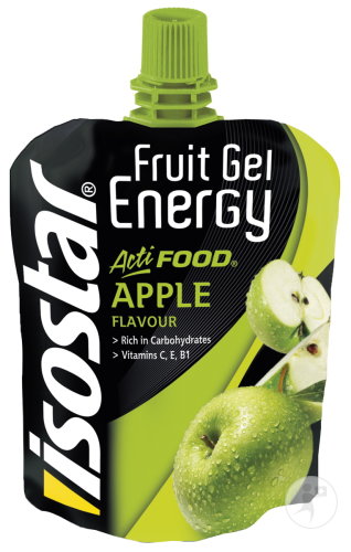 Isostar Fruit Gel Energy ActiFood apple flavor 90g
