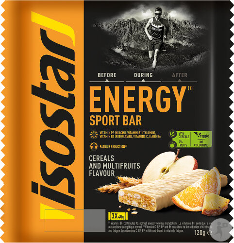 Isostar High Energy Bar Multifruit 3x40g