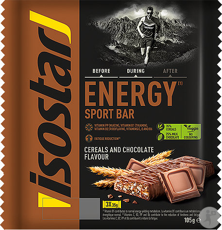 Isostar High Energy Bar Chocolate 3x35g