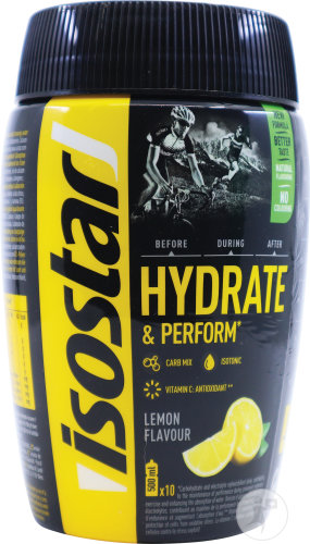 Isostar Hydrate & Perform Lemon Powder 400g New Formula