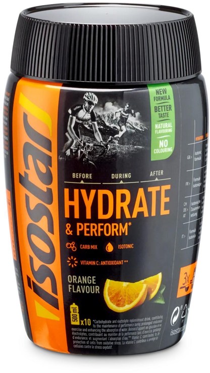 isostar Powder Hydrate & Perform Orange Flavor