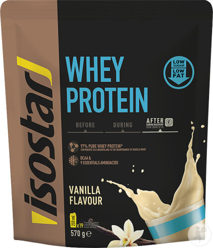 Isostar Powder Whey Protein Vanilla 570g